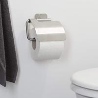 Toiletrolhouder met Klep Tiger Colar Geborsteld RVS - thumbnail