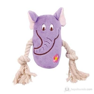 TRIXIE PLUCHE DIER MET TOUW EN TENNISBAL ASSORTI 16 CM 3 ST - thumbnail
