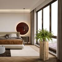 Boston Varen XL kunstplant Deluxe 90cm - thumbnail