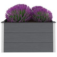 Plantenbak verhoogd 100x100x54 cm HKC grijs - thumbnail