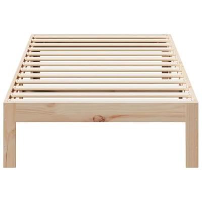 Bedframe zonder matras massief grenenhout 80x200 cm