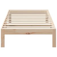 Bedframe zonder matras massief grenenhout 80x200 cm - thumbnail
