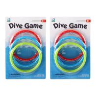 Duikringen 3 stuks op kaart - thumbnail