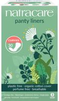 Natracare Panty Liners Curved Inlegkruisjes - plasticvrij - thumbnail