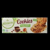 Bisson Choco hazelnoot cookies bio 175 Gram - thumbnail
