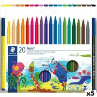 Set Viltstiften Staedtler Noris 326 Multicolour (5 Stuks) - thumbnail