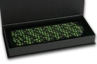 KMC ketting 1/2-11/128 116 10V DLC10 zwart/groen - thumbnail