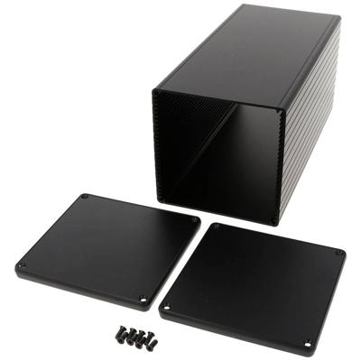 Hammond Electronics 1455NS2202BK Universele behuizing 220 x 103 x 103 Aluminium Geëxtrudeerd Zwart 1 stuk(s)