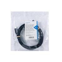 LogiLink USB-C-kabel USB 2.0 USB-C stekker, USB-C bus 3.00 m Zwart CU0212 - thumbnail