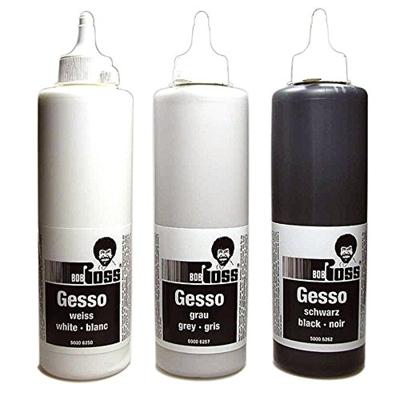 Bob Ross Medium Black Gesso 473M