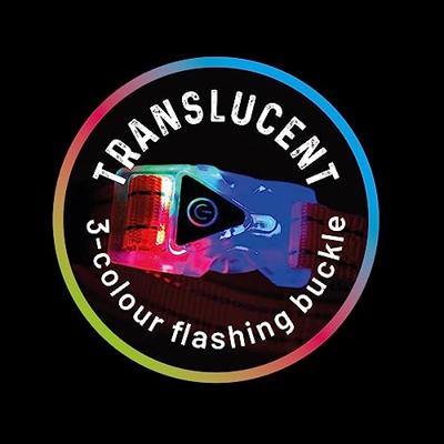 Jogginglijn met heupriem Stoffel fluo geel (118 cm/80-140 cm) Per stuk