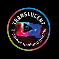 Jogginglijn met heupriem Stoffel fluo geel (118 cm/80-140 cm) Per stuk - thumbnail