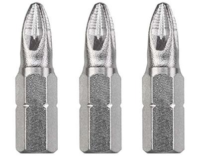 Schroefbit pozidrive Nr. 2 25 mm 1/4 inch 3 stuks kaart Eurofix - Eurofix Schroefbit pozidrive Nr. 2 25 mm 1/4 inch 3 stuks kaart Eurofix - Eurofix