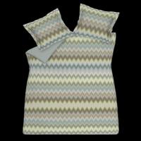 Vandyck Vandyck Kussensloop WAVY WONDER thyme Kussensloop (60x70) - thumbnail