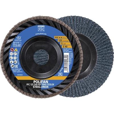PFERD TOOLS 67771124 Lamellenschuurschijf Diameter 125 mm Korrelgrootte (num)=40 10 stuk(s) PFERD TOOLS 67771124 Lamellenschuurschijf Diameter 125 mm Korrelgrootte (num)=40 10 stuk(s)