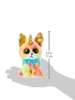 TY Beanie Boo&apos;s Eenhoorn Chihuahua Knuffel Yips 15 cm