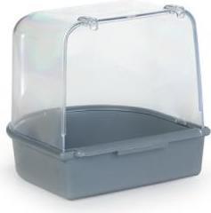 Badhuisje voor vogels grijs