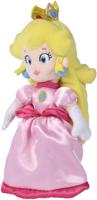 Simba Super mario pluchen knuffel peach, 27cm - thumbnail