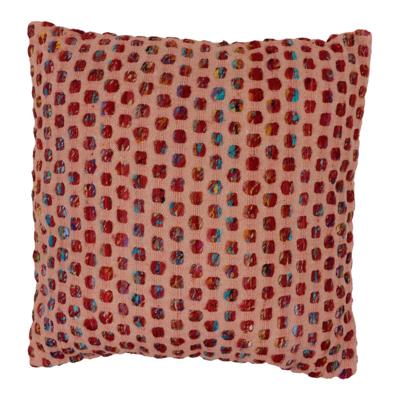 Katoenen Kussen Dots Rood (Met Vulling) Katoenen Kussen Dots Rood (Met Vulling)