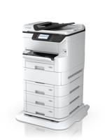 WorkForce Pro WF-C878RDTWFC EPP - Multifunctionele printer - kleur - inktjet - A3 (297 x 420 mm) (origineel) - A3 (doorsnede) - maximaal 22 ppm LED - thumbnail