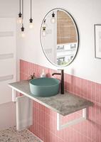 Ben Lavion verhoogde wastafelkraan gunmetal pvd - thumbnail