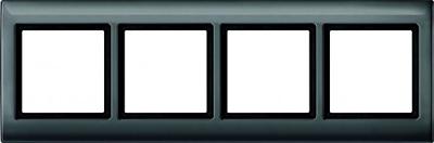 Merten 400414 Afdekking Frame AquaDesign Antraciet 1 stuk(s)