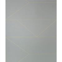 Ferm Living Lines Behang - Grijs - thumbnail