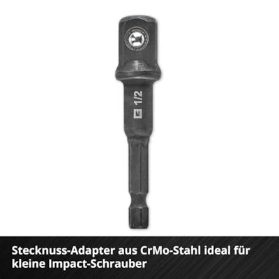 Einhell Impact 109288 Bit- en steeksleutelset 1/2