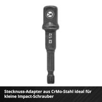 Einhell Impact 109288 Bit- en steeksleutelset 1/2 - thumbnail