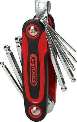 KS Tools 158.3520 Inbus Haakse schroevendraaierset 8-delig