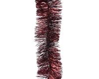 Lametta guirlande glans ossenbloed - thumbnail