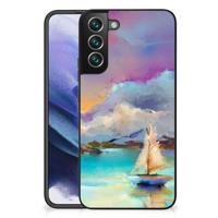 Kleurrijke Telefoonhoesje Samsung Galaxy S22 Plus Boat - thumbnail