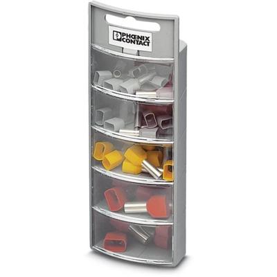 Phoenix Contact 3202999 Assortiment dubbele adereindhulzen 4 mm², 6 mm², 10 mm² Deels geïsoleerd Grijs, Geel, Rood 40 stuk(s)
