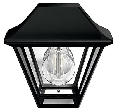 Philips WandlampAlpenglow 13cm zwart - 1649430PN