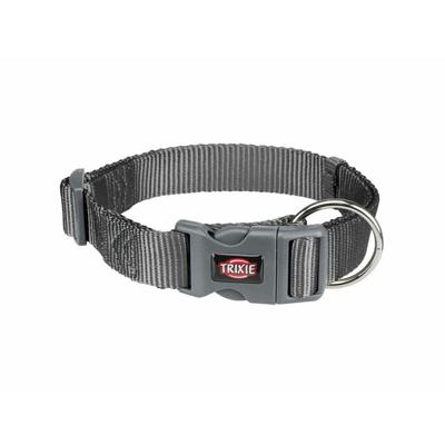 Hondenhalsband Trixie New Premium Grafiet L/XL 40-65 cm