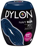 Dylon Machinewas Textielverf Navy Blue 350 gr - thumbnail