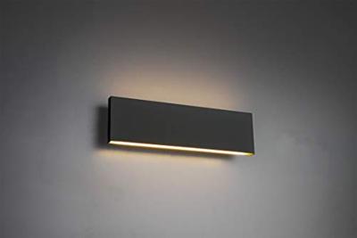 Trio Design wandlampConcha 28cm antraciet - 225172942