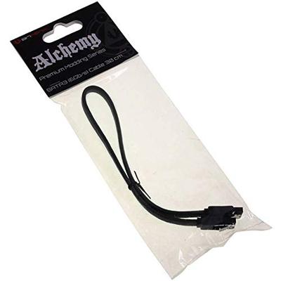 Bitfenix Harde schijf aansluitkabel [1x SATA-bus 7-polige - 1x SATA-bus 7-pins] 30,00 cm zwart