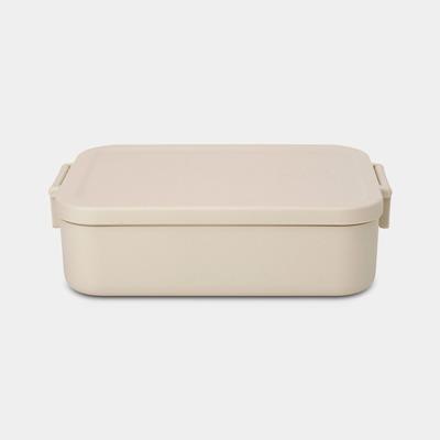 Brabantia Make & Take Lunchbox medium kunststof Soft Beige Brabantia Make & Take Lunchbox medium kunststof Soft Beige