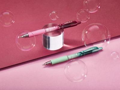 Gelschrijver PILOT G-2 Bubble roze medium blauwschrijvend
