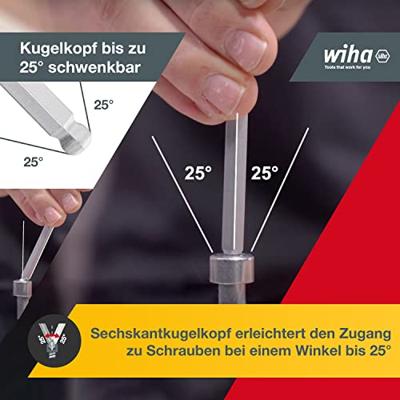 Wiha Inbussleutelset in ProStar houder schroevendraaier - thumbnail