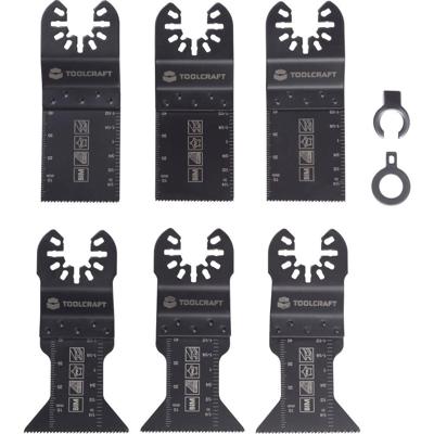 TOOLCRAFT TO-10283859 Bimetaal Multitool toebehorenset 6 stuk(s)