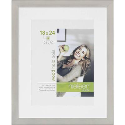 Nielsen Design 8988010 Wissellijst Papierformaat: 24 x 30 cm (b x h) 24 cm x 30 cm Zilver