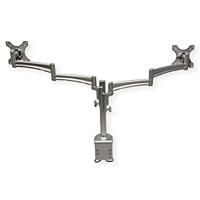 VALUE LCD dubbelarmige tafelsteun, 4 scharnieren, afzonderlijk in hoogte verstelbaar - thumbnail