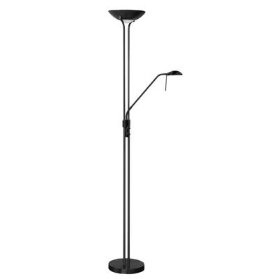 Highlight Vloerlamp New Luna H 180 cm 24 + 5 Watt zwart
