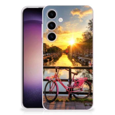 Samsung Galaxy S24 | Silliconen Back Cover | Amsterdamse Grachten