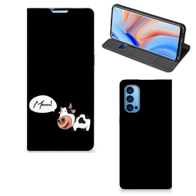 OPPO Reno4 Pro 5G Magnet Case Cow OPPO Reno4 Pro 5G Magnet Case Cow