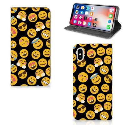 Apple iPhone Xs Max | Hoesje met Magneet | Emoji Apple iPhone Xs Max | Hoesje met Magneet | Emoji