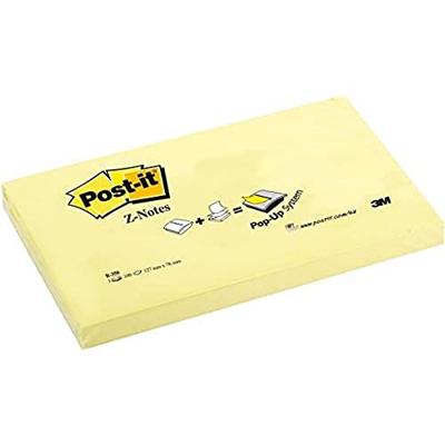 Post-it Z-notes memoblok 127x76mm geel (100 vel)