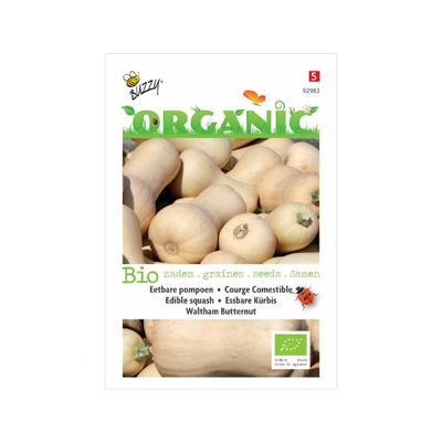 Biologische Eetbare Pompoen Waltham Butternut Biologische Eetbare Pompoen Waltham Butternut